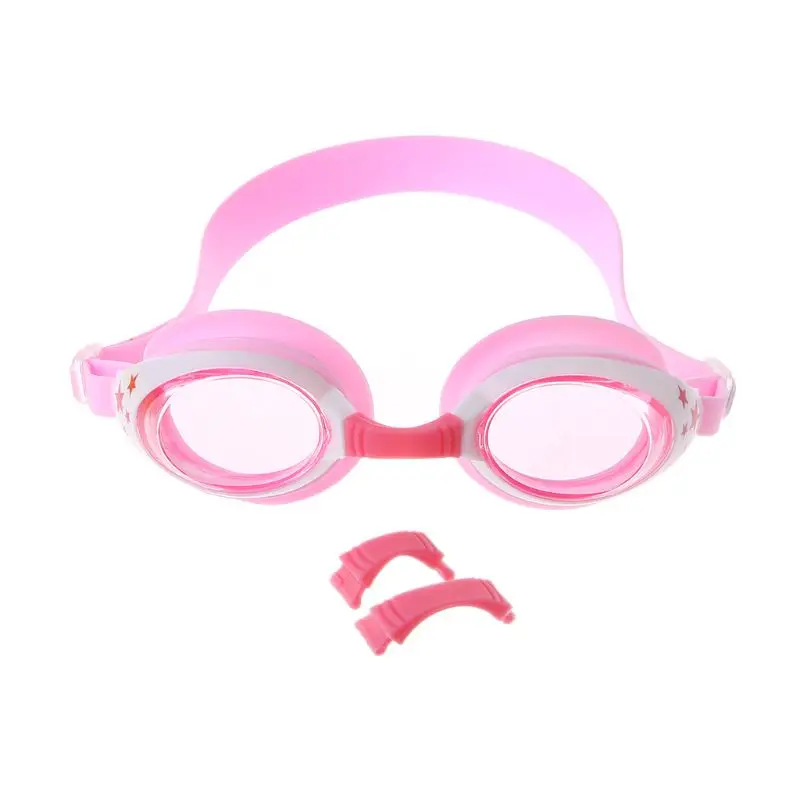 Children Swimming Goggles Watertight Anti-Fog Silicone UV Swim Glasses Eyewear