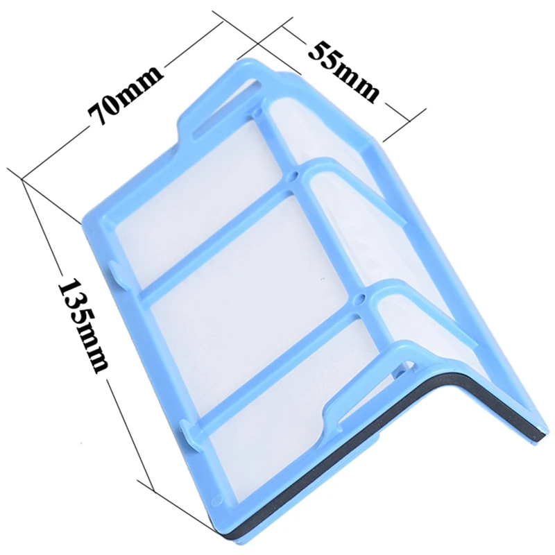 Primary Dust Filter Side Brush Efficient Hepa Filter for Ilife V5 V5S V3 V3S V5Pro V50 V55 X5 V5S Pro Robot Vacuum Cleaner Parts
