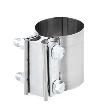 

Pipe Muffler Clamp 63mm Tailpipes Stainless Steel Exhaust Elbow Joints