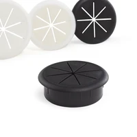 Flexible Cable Cord Grommet 2 Inch Black White Rubber Grommets Gasket In Desk Table Furniture for Hole Cover Wire Pass Organizer 1