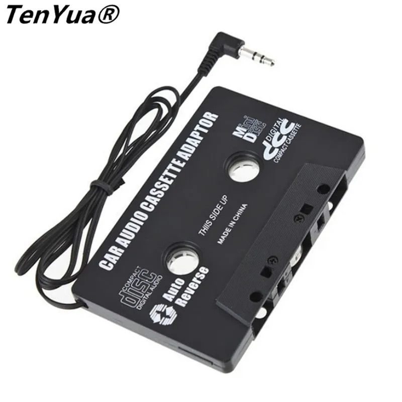 Cassette Aux Adapter Car Cassette Tape Cassette Mp3 Player Converter 3.5mm  Jack Plug For iPod iPhone MP3 AUX Cable CD Player