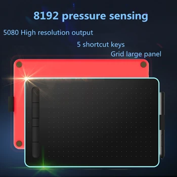 

8192 10 inch Digitizing Tablet Graphics Tablet Drawing tablet Board For Computer Mobile Phone Digitizer Live Remote Teaching