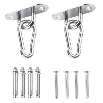 

Swing Hangers 304 Stainless Steel Type Fixed Hook for Concrete Wooden Sets Yoga Hammock Chair Sandbag Swing Set