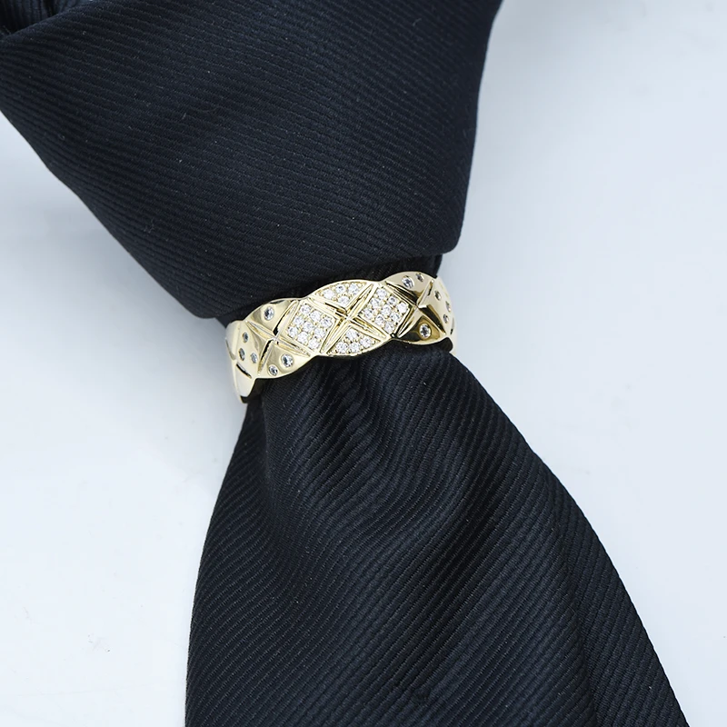 Tie, Wedding Tie, Charms Presente, Luxo, Novo