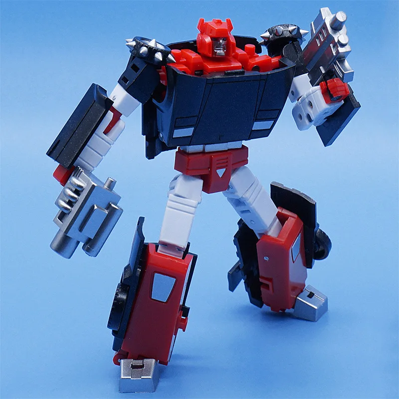 

Transformation Toy Jingang Ms05b Black And White with Pattern Brandon/G2 Sidewipe MFT Small Proportion Model Robot
