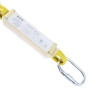 

1.2m Twin Leg Shock Absorbing Lanyard Descending Fall Protection Equipment Outdoor Sports Gear