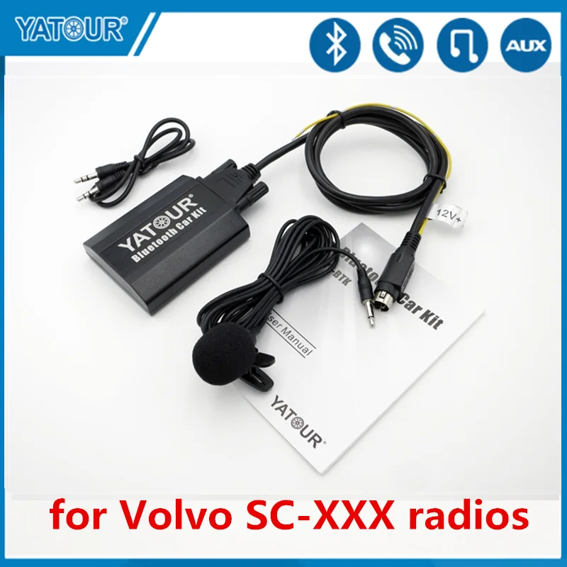 カーオーディオ YATOUR Bluetooth Car Kit Yatour BTK Bluetooth Car Kit For Volvo C70 S40 S60 S80 V40 V70