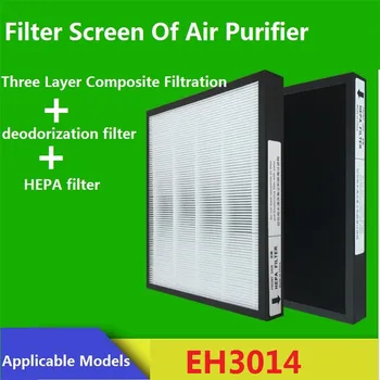 

HEPA Filter Fit for Panasonic Air Purifier Filter Screen HEPA Dust Collection Filter Screen EH3014 mp2.5 Composite Filter Eement