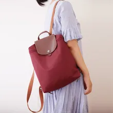 Водонепроницаемый женский рюкзак из ткани Оксфорд, новинка, простой Повседневный Легкий нейлоновый рюкзак