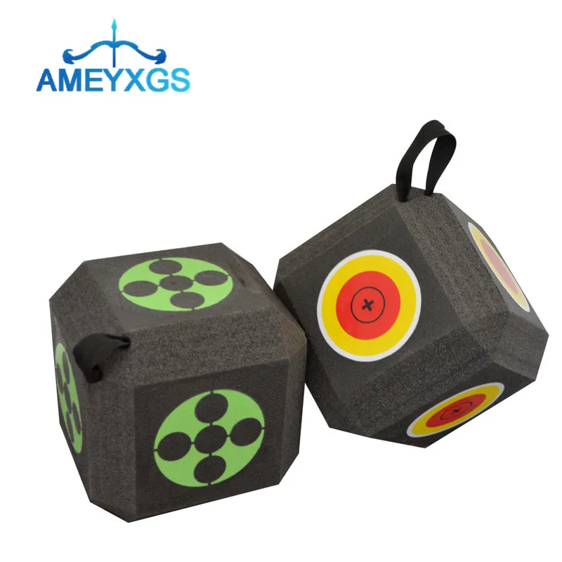 

1Pc 3D Cube Reusable Archery Target Shooting Hunting Bow Suit Compound Recurve Bow Hunting Targets for All Arrow Types
