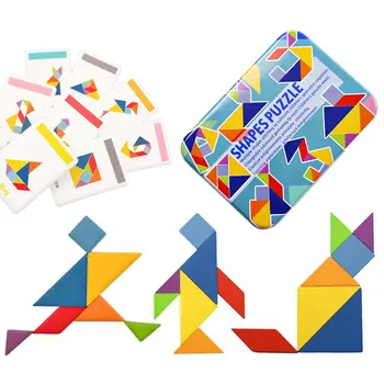 

Iron Box Jigsaw Puzzle Children'S Puzzle Puzzle Set Early Education Puzzle 2-3-6 Years Old Educational Toys