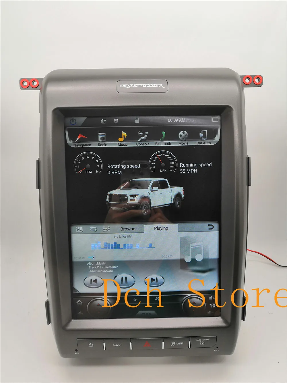 12,1 дюймов вертикальный tesla стиль Android 8,1 автомобильный dvd-плеер gps навигация радио для Ford F150 2009-2013 стерео 4 Гб ram 64 Гб rom PX6