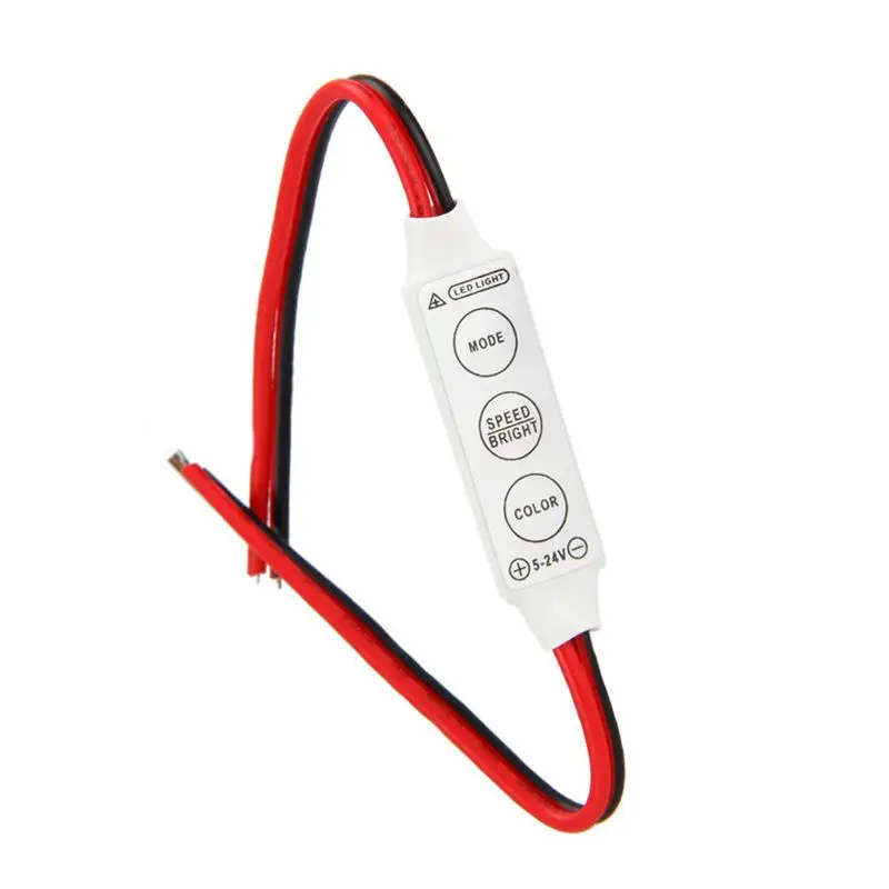 

Hot Sale 5 x 12V Wired Control Module with Strobe Flash For Car or Household LED Strip/Bulbs
