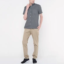 INCERUN Men Short Sleeve Shirts Men Solid Color Turn-down Collar Streetwear Tops Breathable Brand Casual Business Camisa S-5XL Shirts INCERUN Men Short Sleeve Shirts Men Solid Color Turn-down Collar Streetwear Tops Breathable Brand Casual Business Camisa S-5XL Shirts