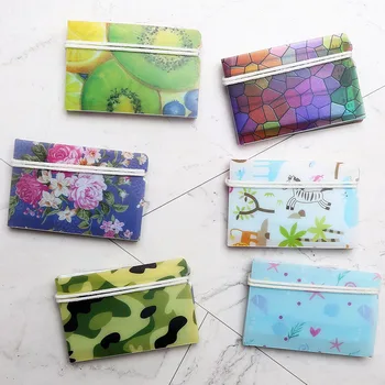 

5Pcs Flowers Portable Plastic Mask Clips Disposable Face Mask Storage Case Container Foldable Mask Holder Recycling Mask Storage