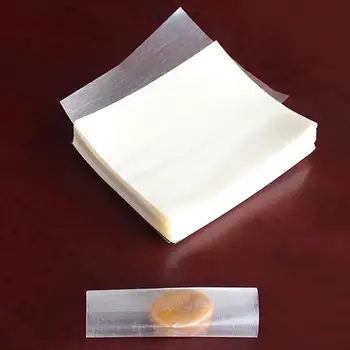 

1500pcs Edible Glutinous Rice Paper Nougat Candy Sugar Coated Wrapper Baking Paper Sheet Paper Liners for Baking Pastry