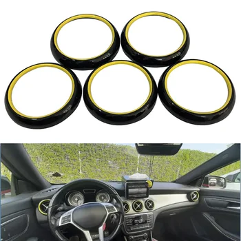 

Car Air Condition Air Vent Outlet Ring Cover Trim Decoration for Mercedes Benz GLA X156 CLA C117 Class