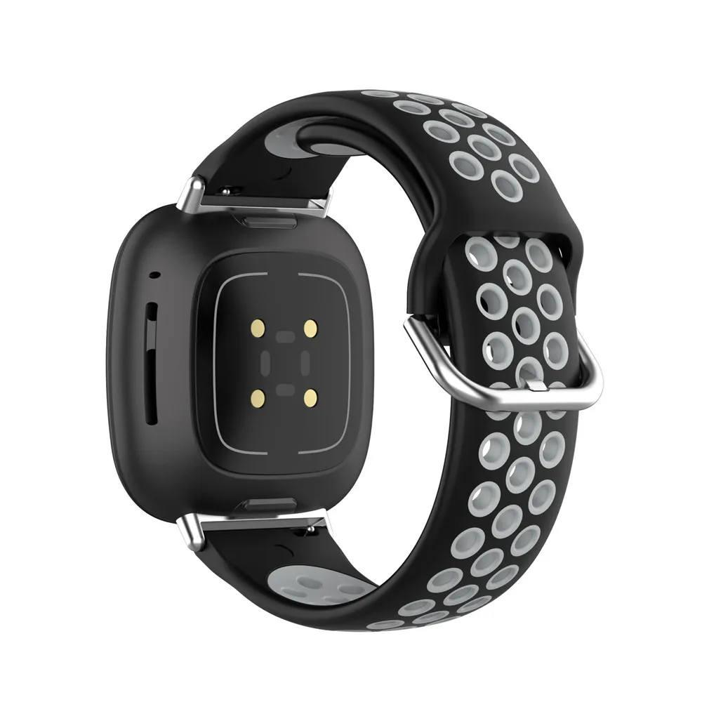 Essidi Soft Silicone Bands For Fitbit Versa 3 Sports Bracelet Strap Loop For Fitbit Sense Watch Wrist Replacement Correa