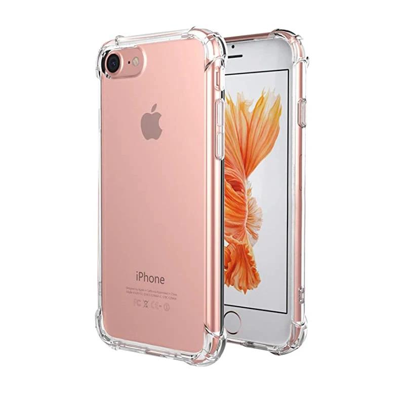 Чехол для Телефона iPhone 6 7 8 Plus X XR XS 11 Pro Max Силиконовый противоударный чехол
