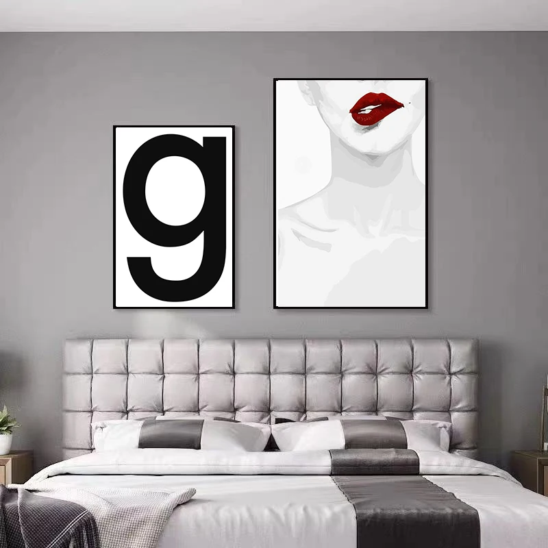 Modern Minimalist Beautiful Woman Decorative Painting Porch Aisle Art Hanging Painting Living Room Bedroom Atmospheric