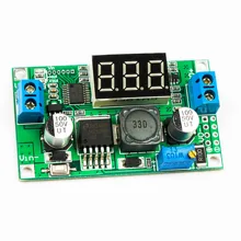 LM2596 DC DC Step Down Converter Voltage Regulator LED Display Voltmeter 4.0~40 to 1.3-37V Buck Adapter Adjustable Power Supply