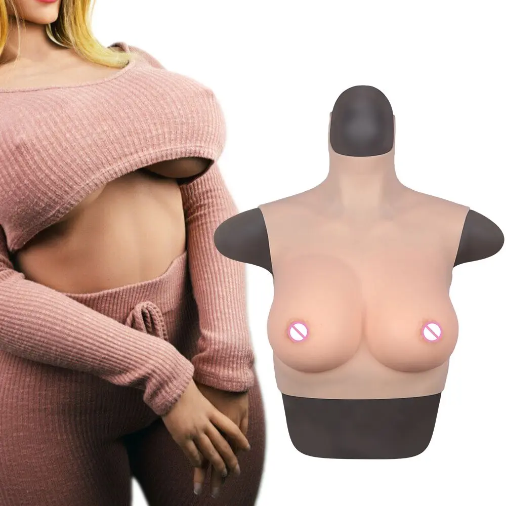 Transvestite Artificiale Seno Finto Forma Crossdresser Shemale Drag Queen Cd Td Transgender Tette Enormi Piatto Di Protesi Del Seno
