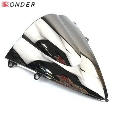 Chrome Для Honda CBR1000RR CBR 1000RR CBR 1000 RR 2012- 2013 мотоцикл лобовое стекло ветровое стекло дым - Цвет: Chrome