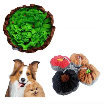 

Pet Dog Smell Training Toys Pet Sniffing Pad Washable Training Blanket Feeding Mat Piecing Dog Foraging Skills Toys