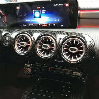 

For 2019-20Mercedes-Benz A-Class W177 V177 A180 A200 A220A250 car central control air conditioning socket decorative cover patch