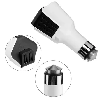 

Dual USB Car Charger Car Air Purifier for Smartphone Negative Ion Generator Odor Removal Active Molecular Oxygen Good Quality