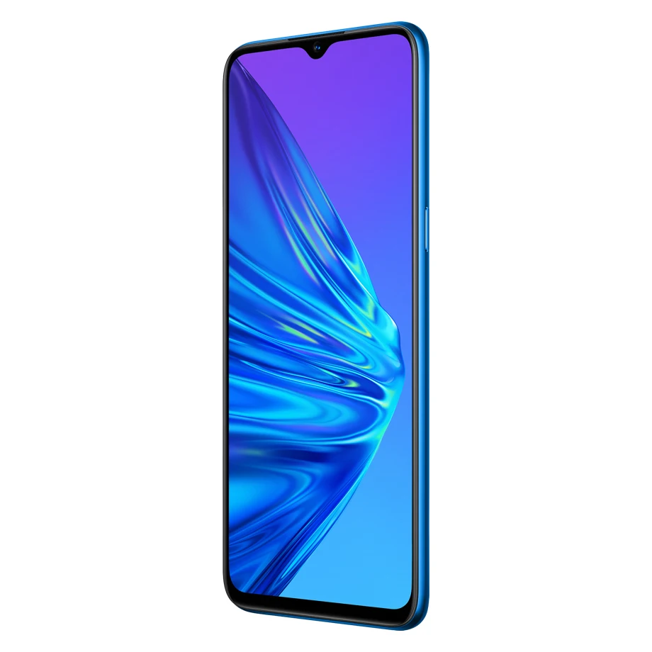 Мобильный телефон Realme 5 с глобальной версией, 3 ГБ, 64 ГБ, 6,5 мАч, четырехъядерный процессор Snapdragon 665, четыре ядра, отпечаток пальца, Android 9,0, 4G