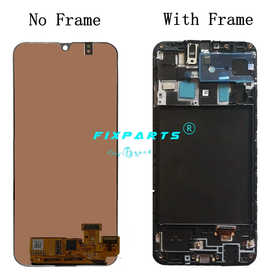 Для SAMSUNG GALAXY A20 LCD A205 дисплей сенсорный экран дигитайзер 6 4 &quotсупер AMOLED для Samsung 2019
