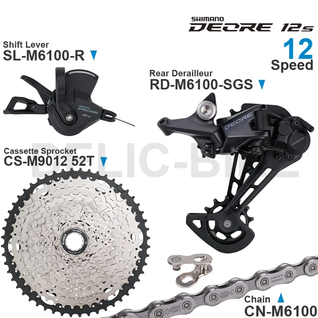 SHIMANO DEORE M6100 12V Groupset 