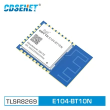 E104-BT10N Node Module TLSR8269 Wireless Transceiver SMD GFSK SoC Ble 4.2 Sigmesh Transparent Transmissio Mesh Network