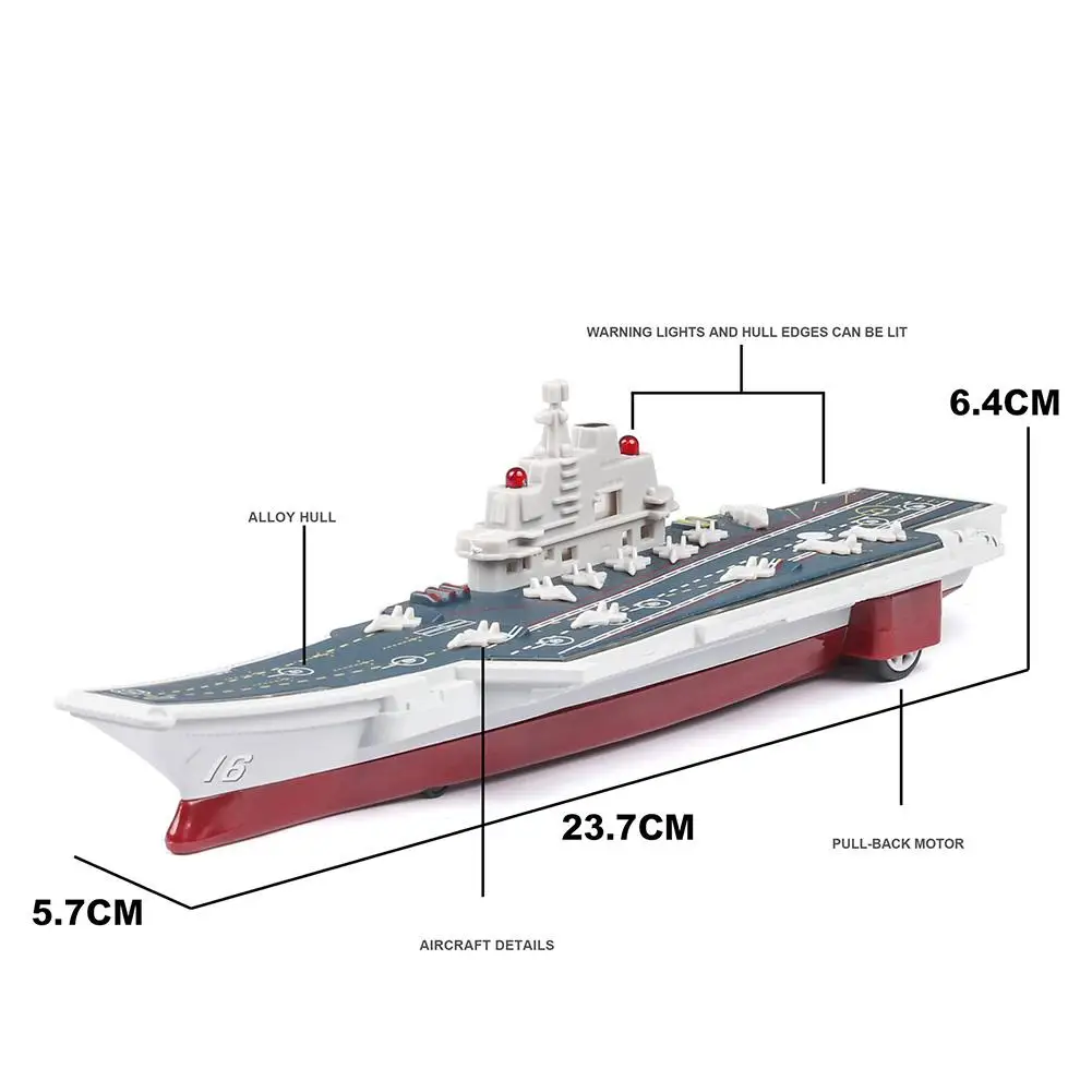 1/2000 имитация сплава Китай L-16 Ляонин авианоситель со звуковым светом оттягивающаяся назад модель детские игрушки украшение стола