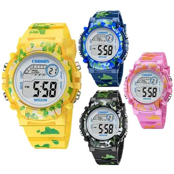 

Unisex Kids Sports Backlight LED Display Date Week Alarm Clock Digital Watch