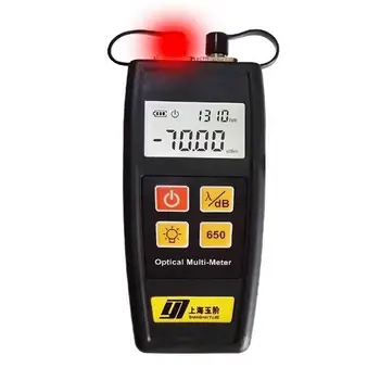 

Fiber Optic Mini Multi-meter Visual Fault Locator 10mw and Optical Power Meter (-70~+6dBm)
