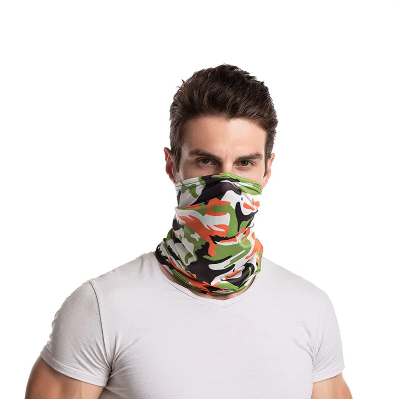 Bandana Magic Face Mask Neckerchief Sun Protection Polyester Men's Scarf Snood For Women Versatility Caps Cycling Elastic