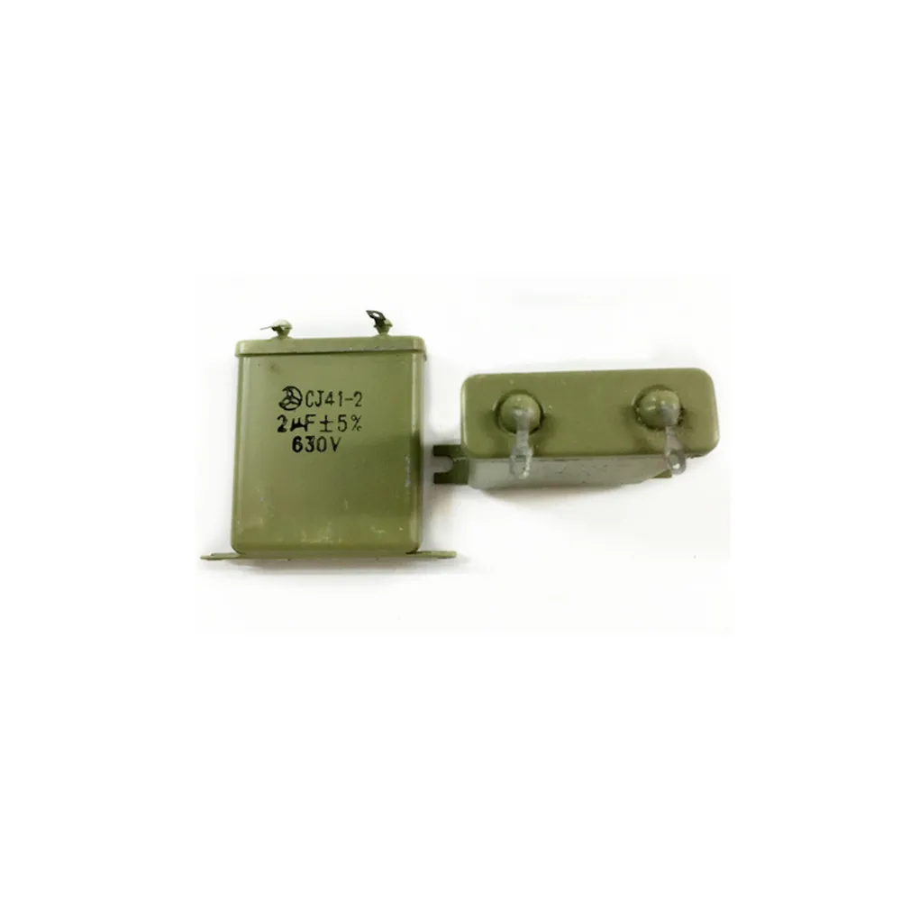 

Free shipping Iron-clad oil-immersed capacitor CJ41-2 2UF 630V