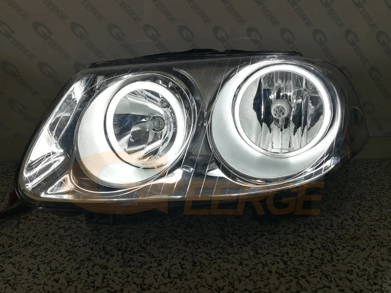 Для Volkswagen VW Jetta City MK4 2007 2008 2009 отличный ультра яркий CCFL ангельские глазки Halo кольца