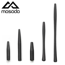 10 шт., вольфрамовые противоскользящие рукава для ловли карпа, вольфрамовые лески, резиновые трубки, рыболовные снасти