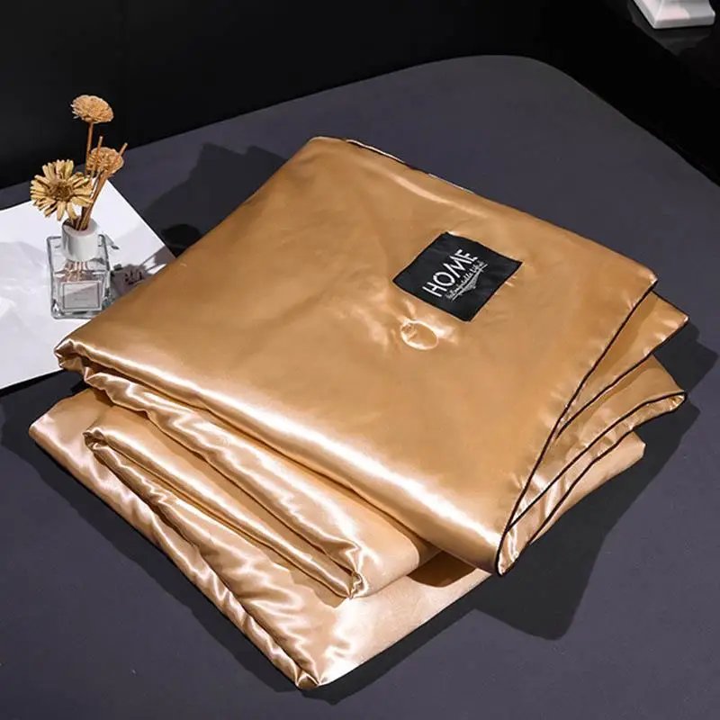 26 летнее моющееся шелковое одеяло однотонное розовое красное белое серое для