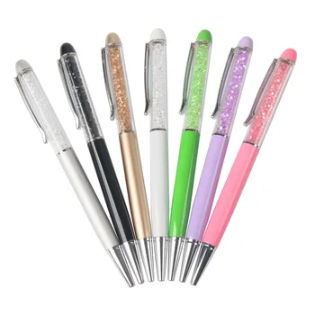 

20 pcs Crystal Pen Creative Water Diamond Pen Gift Metal Ball Ball Sign Pen