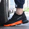 New exhibition Men Work safety shoes 2022 fashion Outdoor Steel Toe Cap Anti-smashing Puncture Proof Construction sneakers Boots ► Photo 2/6