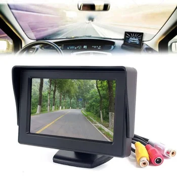

4.3" LCD Color Car Rearview Rear View Monitor Reverse Backup Camera DVD
