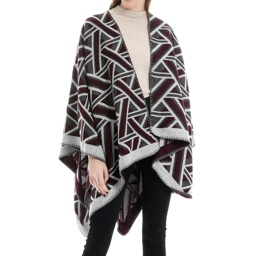 Wine Red JAYCOSIN зимний женский кардиган свитер вязаный эластичный Повседневный джемпер базовый Тонкий теплый женский свитер Топ женский джемпер пальто - Цвет: Wine Red