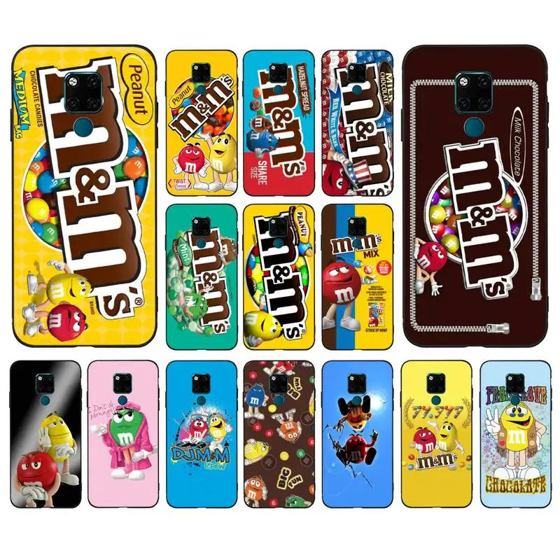 YNDFCNB M &amp M's Chocolate Nutella Bottle мобильный телефон чехол для huawei mate 10 20 lite pro X Honor play Y6 5 7 9