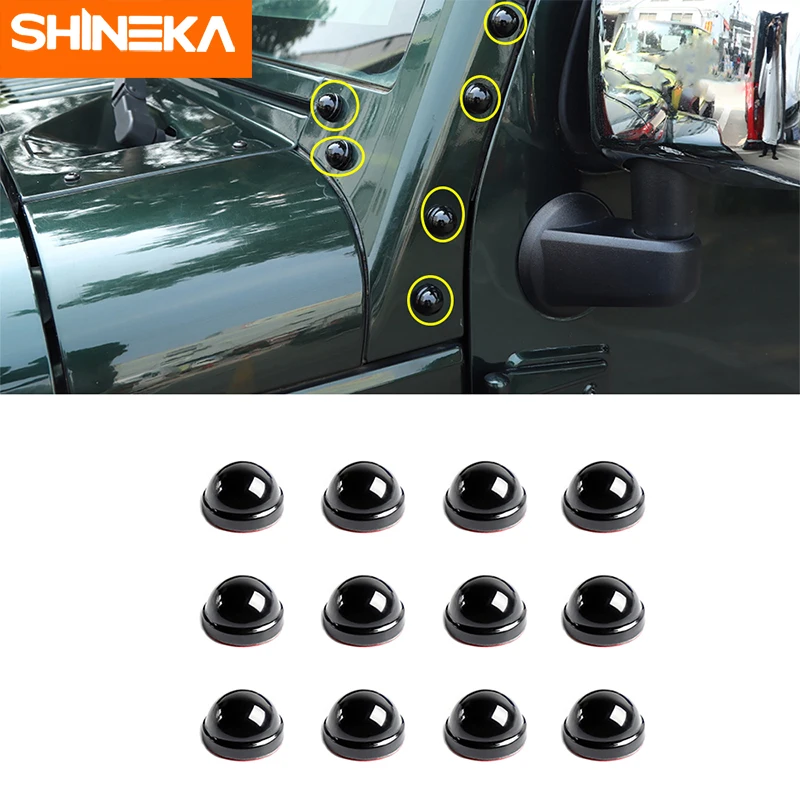 Автомобильные Внешние аксессуары SHINEKA болты A pillar из АБС пластика защитная
