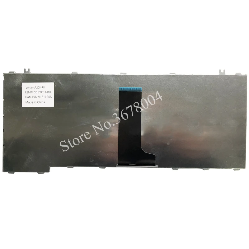 Новая русская клавиатура для ноутбука Toshiba Satellite A200 A205 A210 A215 A300 A305 A305D A350 A350D A355 M300 M200 M305 ру черный Клавиатура
