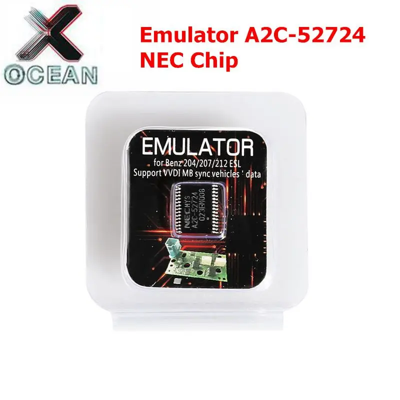 W204 207 212 ESL/ELV эмулятор A2C-52724 NEC Чип для Mercedes-Benz A2C 52724 чип VVDI MB BGA инструмент & CGDI Мб |